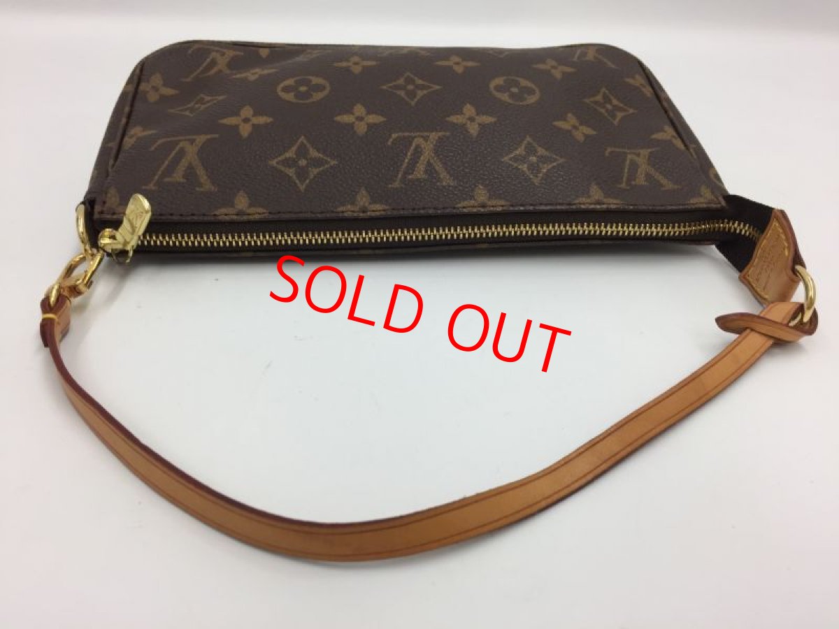 Photo4: Auth Louis Vuitton Monogram Pochette Accessoires Pouch bag 1A070090n" (4)