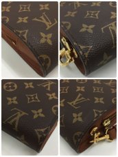 Photo9: Auth Louis Vuitton Vintage Monogram Brown Orsay Clutch Bag 1A070040n" (9)