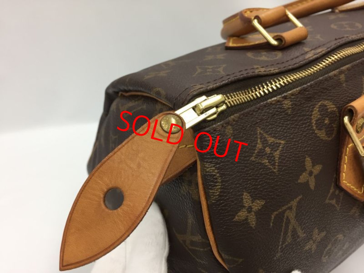Photo6: Auth Louis Vuitton Vintage Monogram Speedy 30 Hand Bag 1A130020n" (6)
