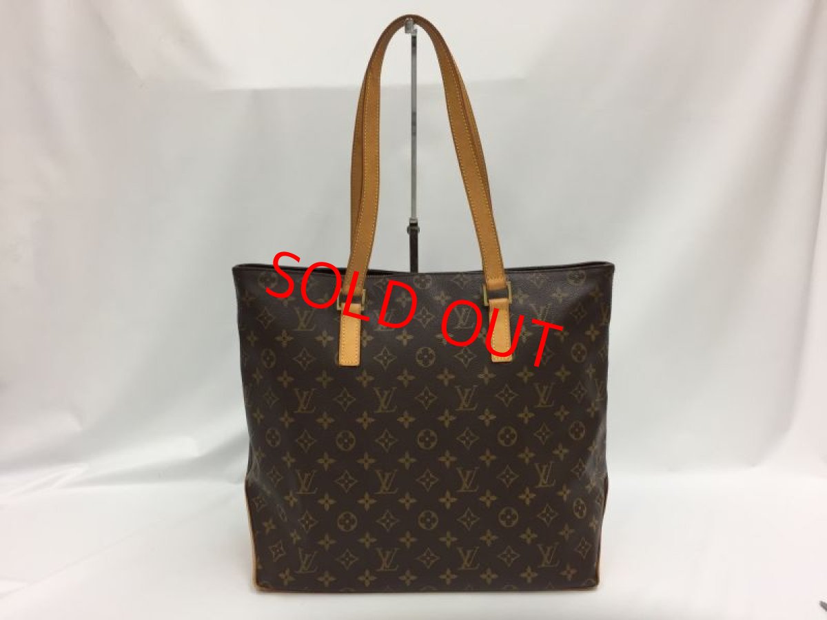 Photo1: Auth LOUIS VUITTON Monogram Cabas Mezzo M51151 Shoulder Bag 1A130110n" (1)