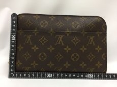 Photo2: Auth Louis Vuitton Vintage Monogram Brown Orsay Clutch Bag 1A130080n" (2)