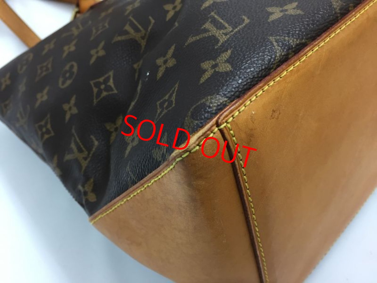 Photo4: Auth LOUIS VUITTON Monogram Cabas Mezzo M51151 Shoulder Bag 1A130110n" (4)