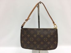 Photo1: Auth Louis Vuitton Monogram Pochette Accessoires Pouch bag 1A070090n" (1)