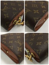 Photo10: Auth Louis Vuitton Vintage Monogram Brown Orsay Clutch Bag 1A130080n" (10)