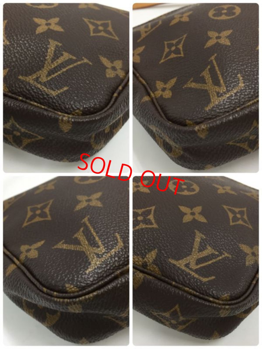 Photo8: Auth Louis Vuitton Monogram Pochette Accessoires Pouch bag 1A130040n" (8)