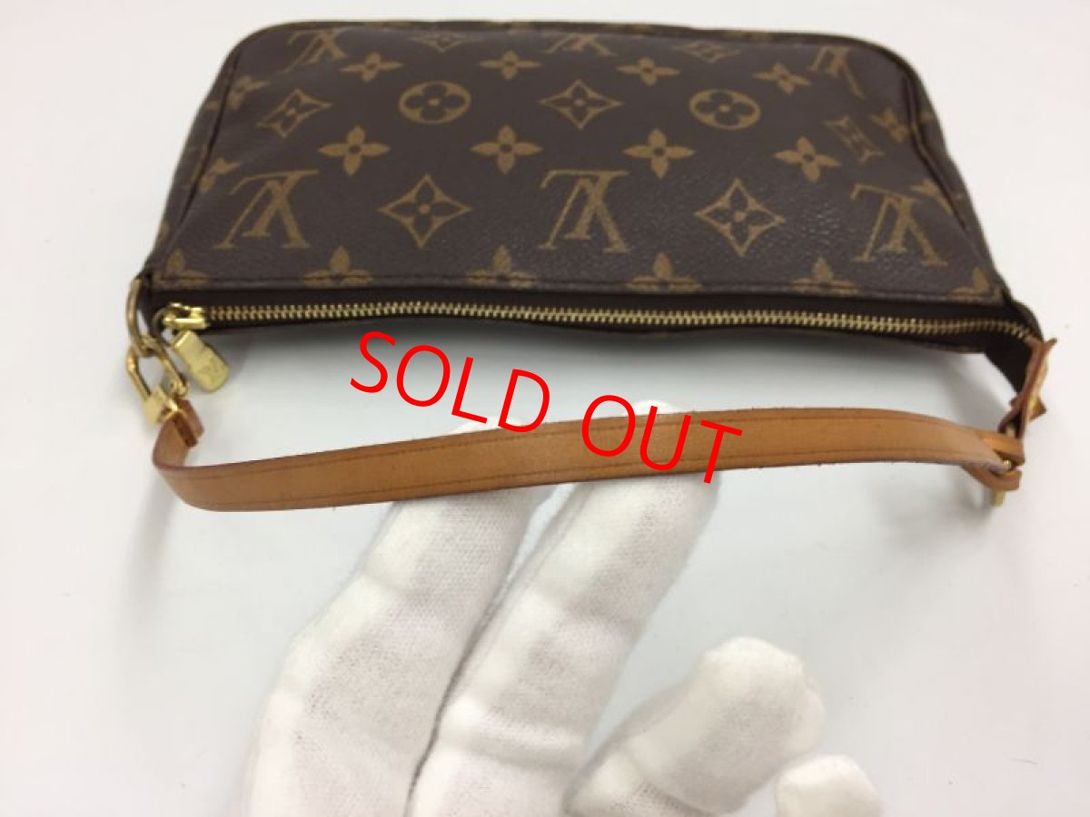 Photo4: Auth Louis Vuitton Monogram Pochette Accessoires Pouch bag 1A130040n" (4)