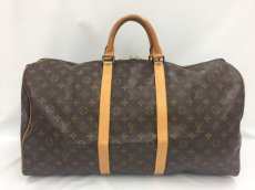 Photo1: Auth Louis Vuitton Vintage Monogram Keepall 55 Travel Hand Bag 1A210040n" (1)