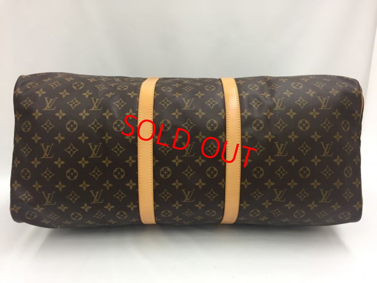 Photo3: Auth Louis Vuitton Monogram Keepall 60 Travel Hand Bag  1A200170n" (3)