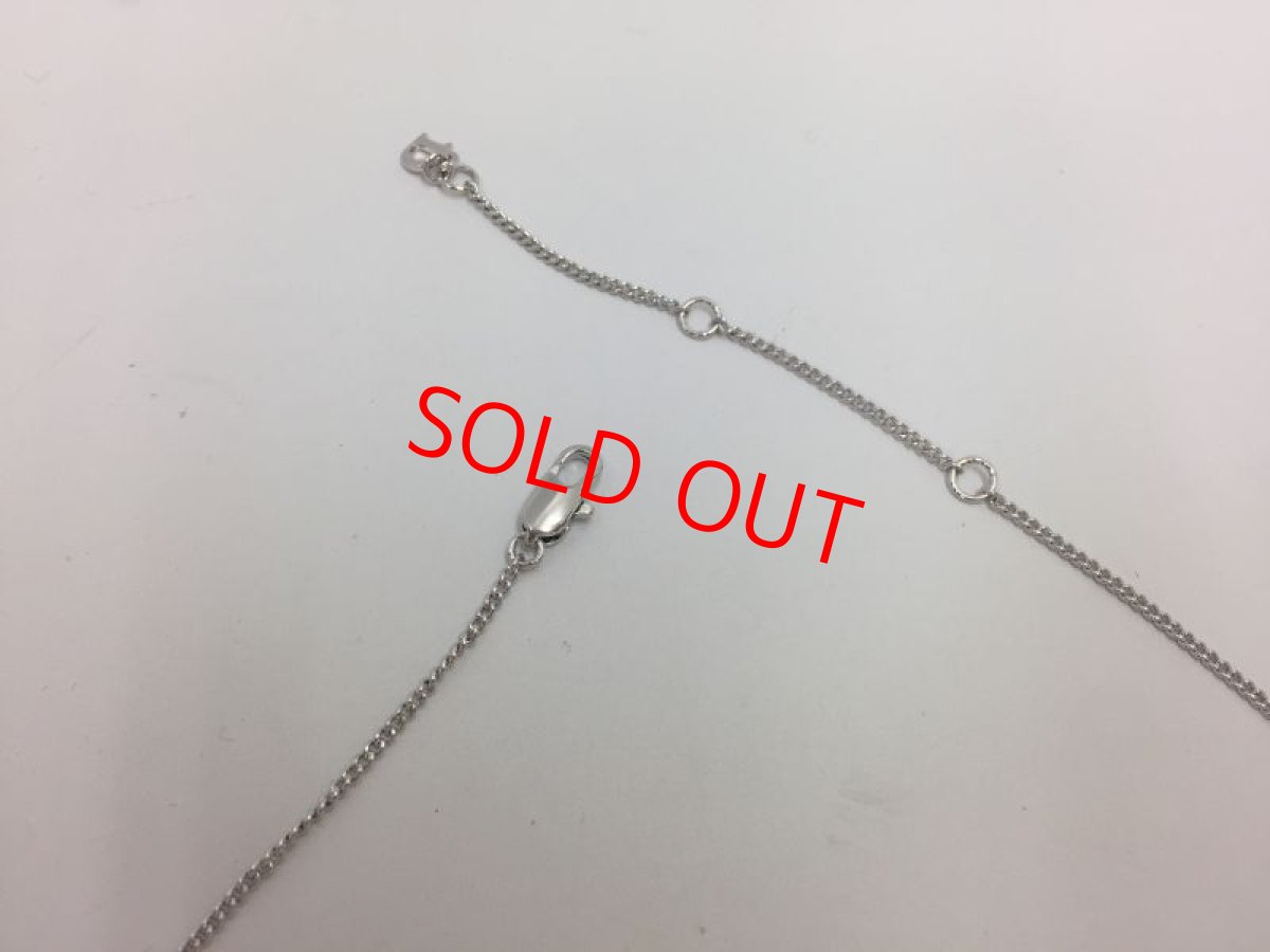 Photo7: Auth Dior Silver tone DR Logo Star motif Necklace 1A200070n" (7)