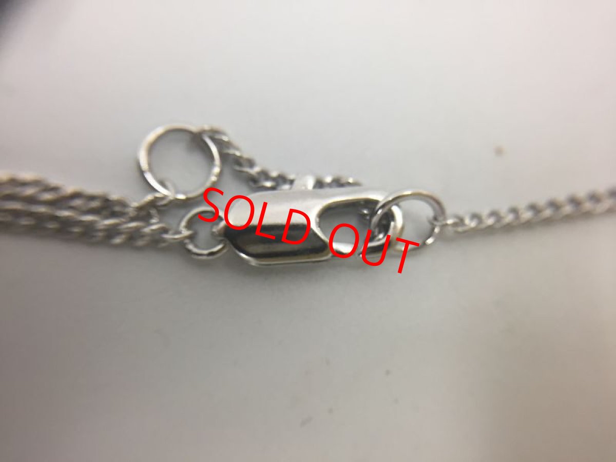 Photo5: Auth Dior Silver tone DR Logo DIOR Star motif Necklace 1A200130n" (5)