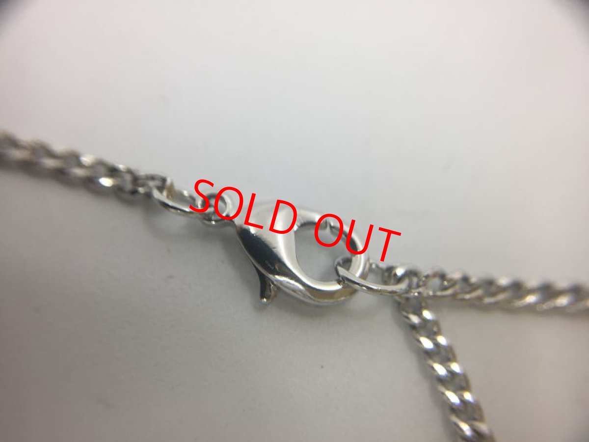 Photo8: Auth Dior Silver tone DR Logo Heart motif Necklace 1A200050n" (8)