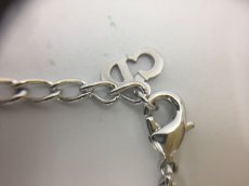 Photo8: Auth Dior Silver tone DR Logo Lock & Key motif Bracelets 1A200060n" (8)