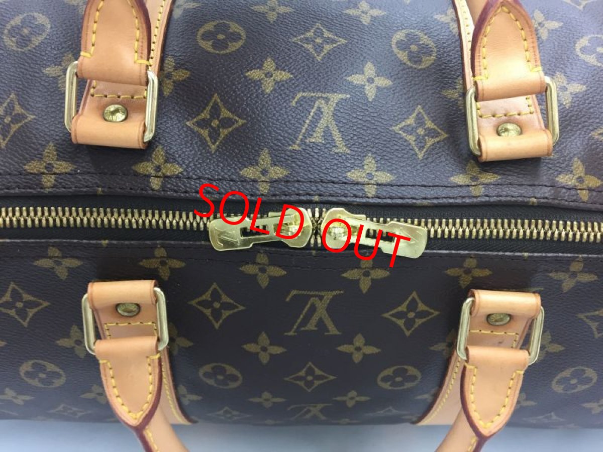 Photo5: Auth Louis Vuitton Monogram Keepall 60 Travel Hand Bag  1A200170n" (5)