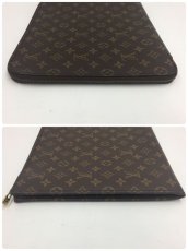 Photo10: Auth Louis Vuitton Monogram Porte Documents Briefcase Clutch bag 1A200180n" (10)