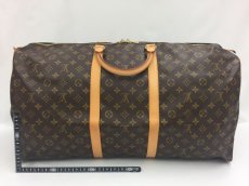 Photo2: Auth Louis Vuitton Monogram Keepall 60 Travel Hand Bag  1A200170n" (2)