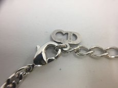 Photo5: Auth Dior Silver tone DR Logo Lock & Key motif Bracelets 1A200060n" (5)