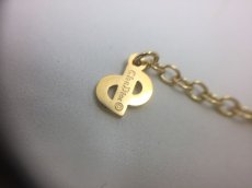 Photo8: Auth Dior Gold tone DR Logo DIOR motif Necklace 1A200030n" (8)