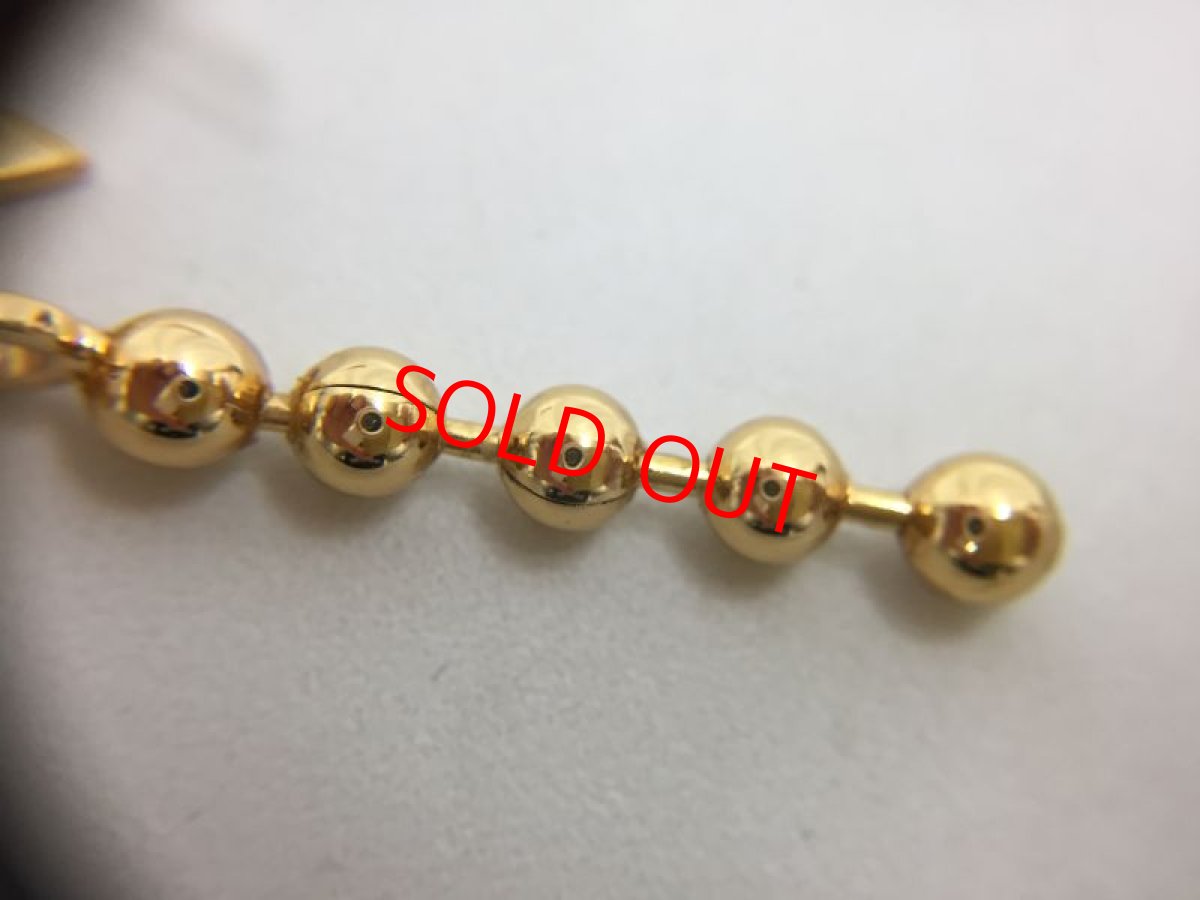 Photo7: Auth Dior Gold tone Shooting Star & Key motif M Piercing Earrings 1A260190n" (7)