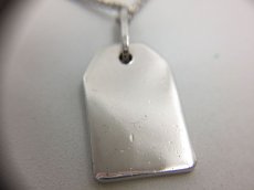 Photo6: Auth Dior Silver tone DR couture Necklace Pendant 1A260060n" (6)
