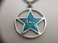 Photo3: Auth Dior Silver tone  "Dior Star" motif Bracelets 1A260140n" (3)