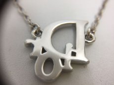 Photo6: Auth Dior Silver tone DR Logo "Dior" motif Bracelets 1A260240n" (6)