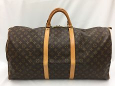 Photo1: Auth Louis Vuitton Monogram Keepall 60 Travel Hand Bag  1A260590n" (1)