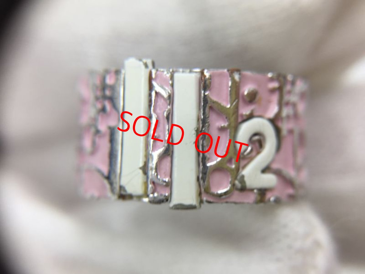 Photo4: Auth Dior Trotter Pink Ring size US 5 Euro 49 Japan 9 1A260100n" (4)
