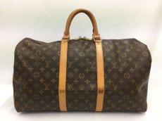 Photo1: Auth Louis Vuitton Monogram Keepall 50 Travel Hand Bag  1A260550n" (1)