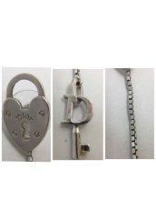 Photo10: Auth Dior Silver tone D Key & Lock motif Piercing Earrings 1A260080n" (10)