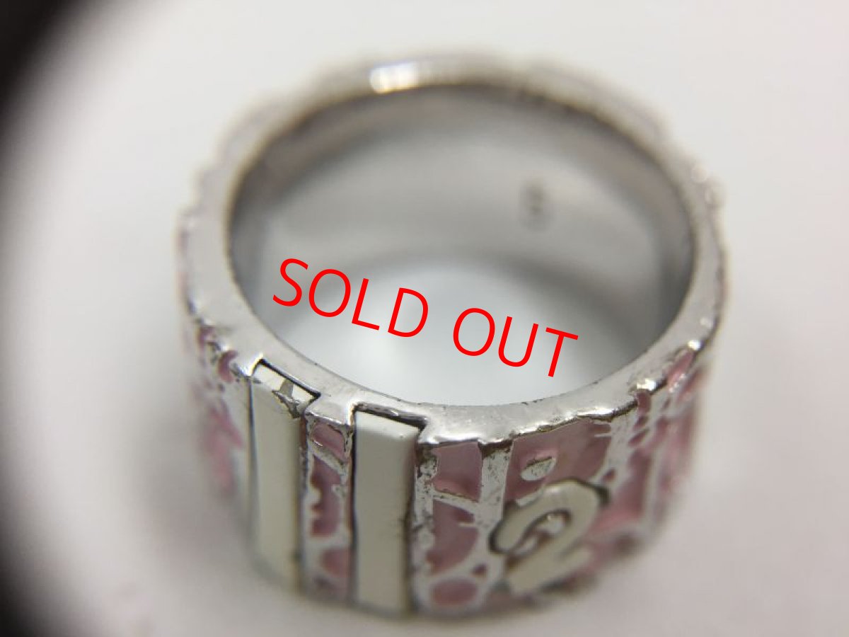 Photo3: Auth Dior Trotter Pink Ring size US 5 Euro 49 Japan 9 1A260100n" (3)