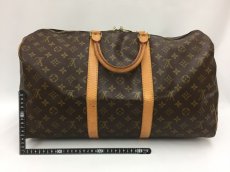 Photo2: Auth Louis Vuitton Monogram Keepall 50 Travel Hand Bag  1A260550n" (2)