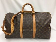 Photo1: Auth LOUIS VUITTON Monogram Keepall Bandouliere 50 Travel Bag 1A260580n" (1)