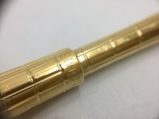 Photo4: Auth LOUIS VUITTON Gold tone Ball Point Pen 1B030040n" (4)