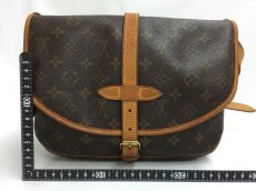 Photo2: Auth Louis Vuitton Vintage Monogram Saumur 28 Shoulder Bag 1B030160n" (2)