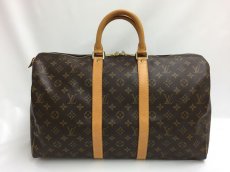 Photo1: Auth LOUIS VUITTON Monogram Keepall 45 Travel Hand Bag 1B030140n" (1)