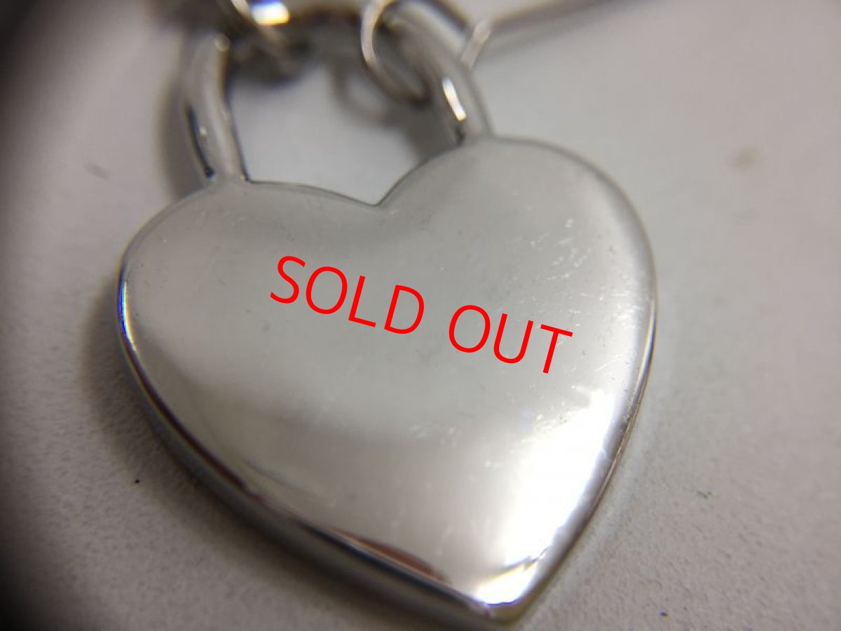 Photo6: Auth Dior Crystal Silver tone Heart & Key motif Piercing Earrings 1A260250n" (6)