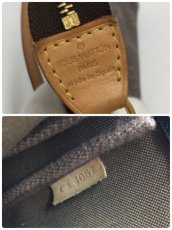 Photo12: Auth Louis Vuitton Monogram Pochette Accessoires Pouch bag with strap 1B030020n" (12)
