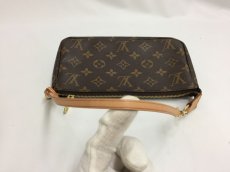 Photo4: Auth Louis Vuitton Monogram Pochette Accessoires Pouch bag with strap 1B030020n" (4)