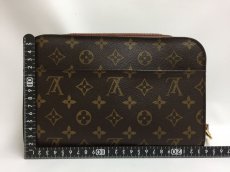 Photo2: Auth Louis Vuitton Vintage Monogram Brown Orsay Clutch Bag 1B090180n" (2)