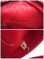 Photo10: Auth Louis Vuitton Monogram Vernis Red Sutton Shoulder Tote Bag 1B090020n" (10)