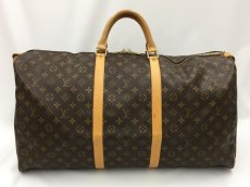 Photo1: Auth Louis Vuitton Monogram Keepall 60 Travel Hand Bag  1B100060n" (1)
