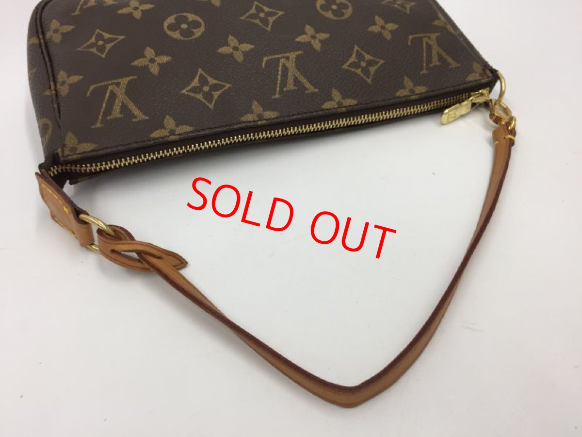 Photo4: Auth Louis Vuitton Monogram Pochette Accessoires Pouch bag 1B100040n" (4)