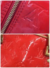 Photo11: Auth Louis Vuitton Monogram Vernis Red Sutton Shoulder Tote Bag 1B090020n" (11)