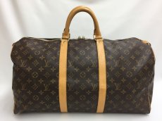 Photo1: Auth Louis Vuitton Monogram Keepall 50 Travel Hand Bag  1B090160n" (1)