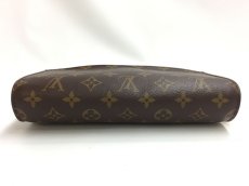 Photo3: Auth Louis Vuitton Vintage Monogram Brown Orsay Clutch Bag 1B090180n" (3)