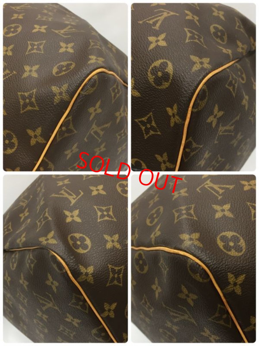 Photo9: Auth Louis Vuitton Monogram Keepall 60 Travel Hand Bag  1B100060n" (9)