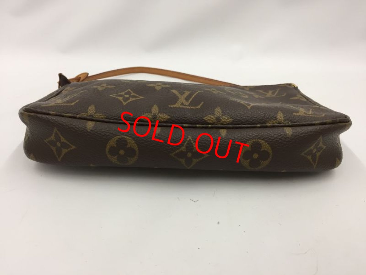 Photo3: Auth Louis Vuitton Monogram Pochette Accessoires Pouch bag 1B100040n" (3)