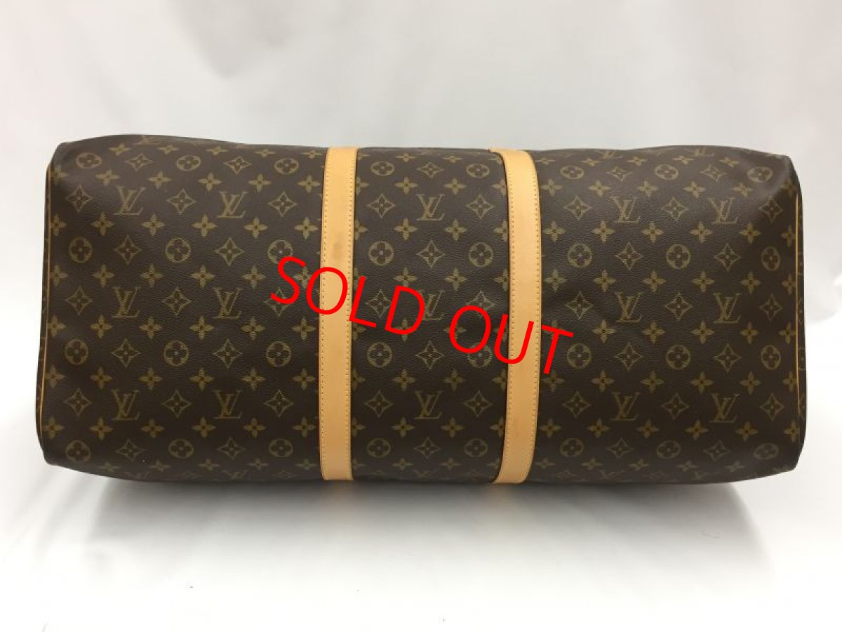 Photo3: Auth Louis Vuitton Monogram Keepall 60 Travel Hand Bag  1B100060n" (3)