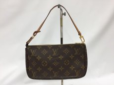 Photo1: Auth Louis Vuitton Monogram Pochette Accessoires Pouch bag 1B100040n" (1)