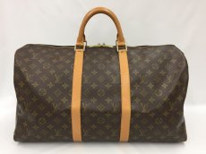 Photo1: Auth Louis Vuitton Monogram Keepall 50 Travel Hand Bag 1B240060n" (1)